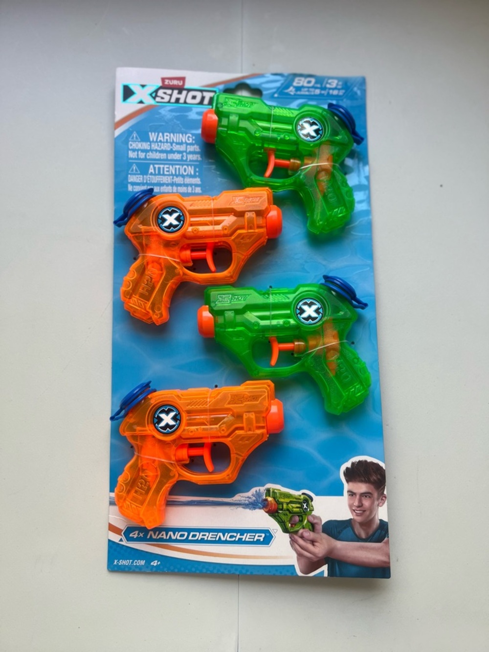 XSHOT Water Nano Drencher 4pk by ZURU